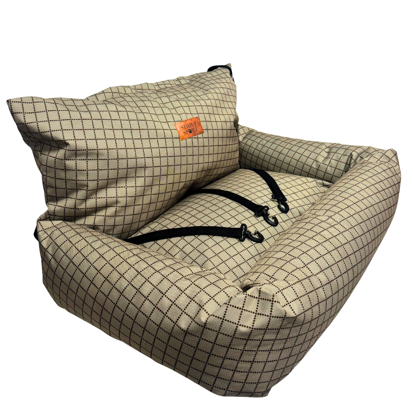 2-IN-1 PET CAR SEAT AND BED