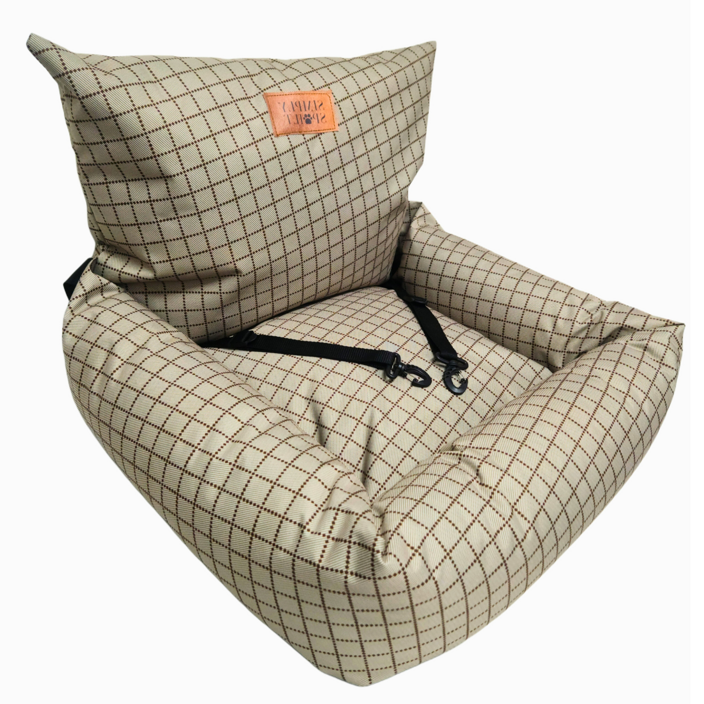 2-IN-1 PET CAR SEAT AND BED