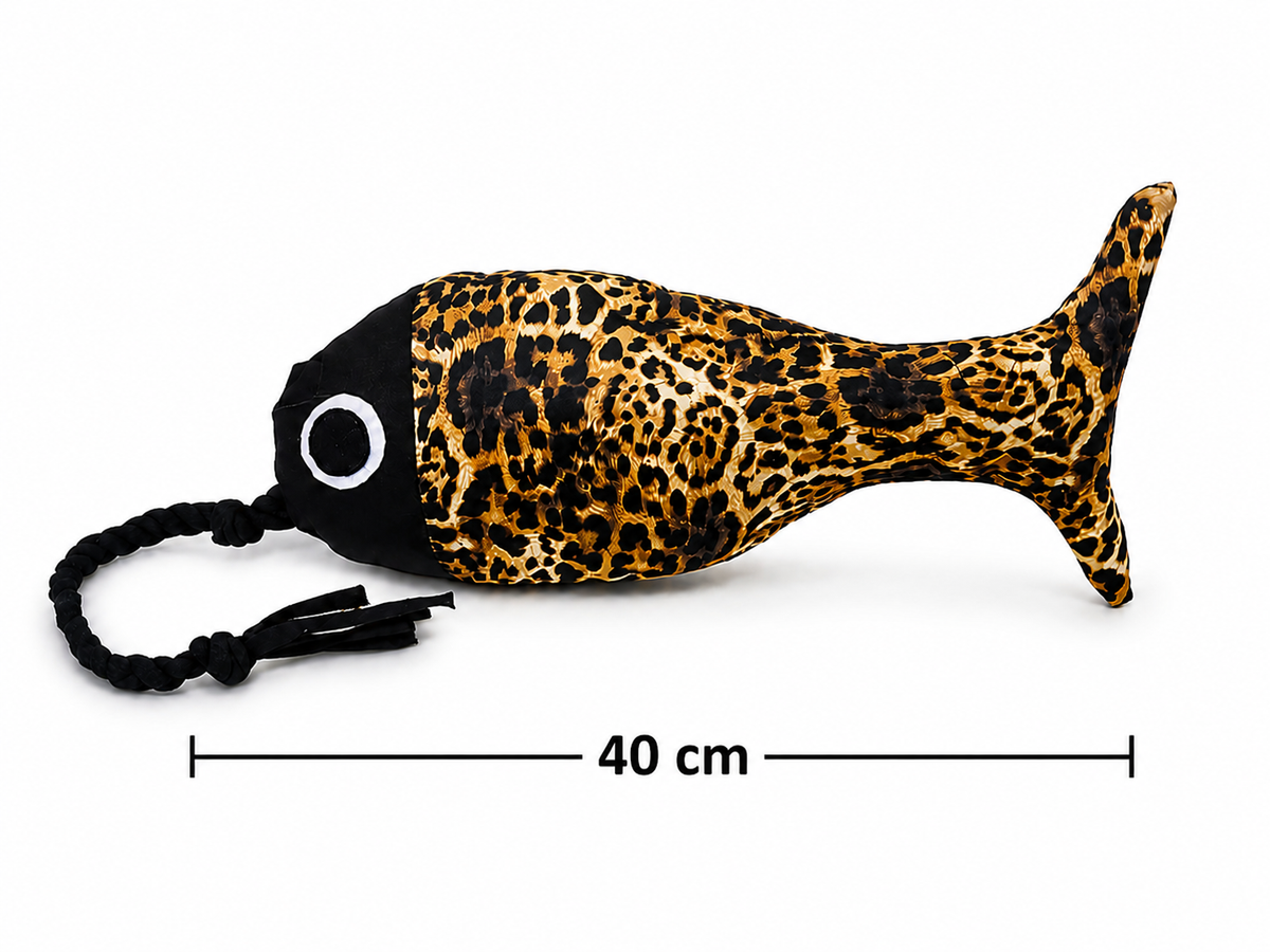 The Captain’s Catch — Fish Cushion & Tug Toy
