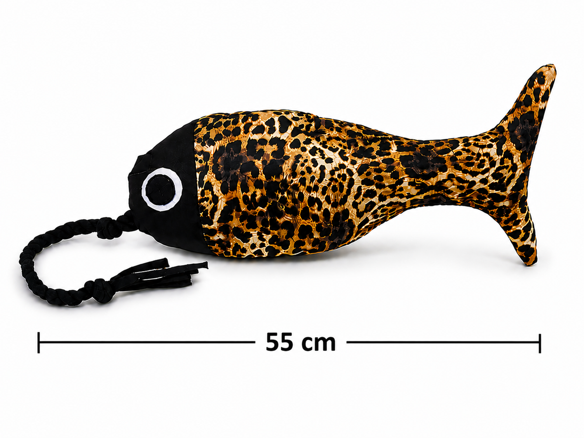 The Captain’s Catch — Fish Cushion & Tug Toy